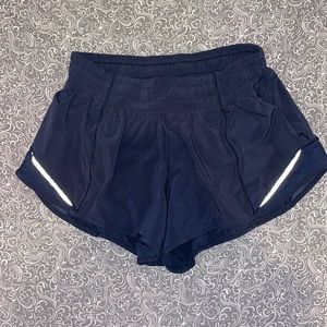 Lululemon blue hottie hot shorts